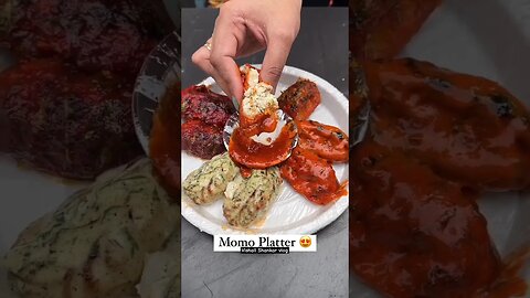 momos 😋 #foodvlog #food #vlogs #streetfood