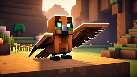 Minecraft | How To Make A Brown Bird