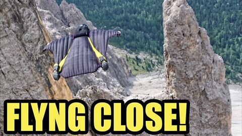 Flying Close PART 2! - Best of Wingsuit Flying Compilation | Wingsuit BASE JUMP #54