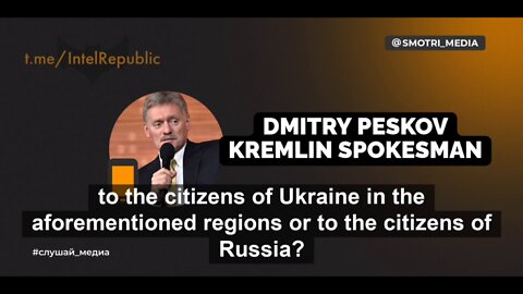 Kremlin responds to Zelensky statement on Russia holding referendums in Ukraine