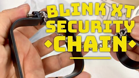 Anti-Theft Security Chain for Blink XT Camera by Wasserstein Unboxing