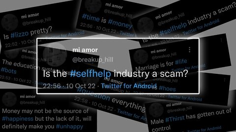 Is the #selfhelp industry a scam