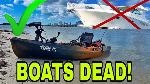 BOATS are DEAD! WHY A Kayak is a LEGIT real boat!