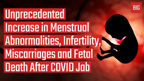 Unprecedented Increase in Menstrual Abnormalities, Infertility, Miscarriages, Fetal Death After Jab