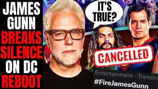 James Gunn RESPONDS To DC Reboot Rumors After Backlash | Wonder Woman, Superman, Black Adam GONE?