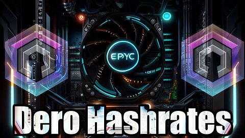 EPYC 7742 Dero Hashrates / Power - Does RAM Still Matter?