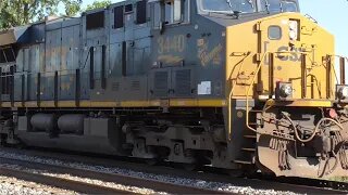 CSX 3440 Spirit of Ravenna on I137 from Creston, Ohio June 30, 2022