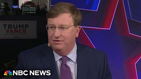 Gov. Tate Reeves: 'Donald Trump is gonna be Donald Trump,' previewing tomorrow's speech