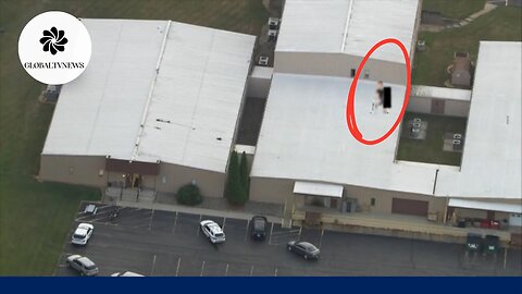 New video shows Trump shooter climbing onto the roof at rally
