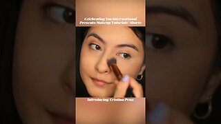 Celebrating You International Premieres: A Makeup💄Tutorial by Cristina Pena | MUA 1080 HD #shorts