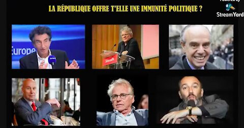 La république offre t'elle l'immunité politique ? #pédocriminels​