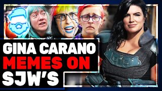 Gina Carano MOCKS Far Left & SJW's Again DEMAND Star Wars The Mandalorian Fire Her!