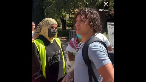 Jewish UCLA Student Forcibly Blocked From Attending Class By Pro Hamas Mob