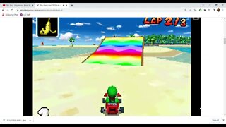Mario Kart DS - Cheep Cheep Beach Gameplay