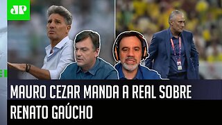 "Ele não tem CRIATIVIDADE, o MESMO DISCURSO…" Mauro Cezar FALA TUDO sobre AFIRMAÇÃO de Renato Gaúcho