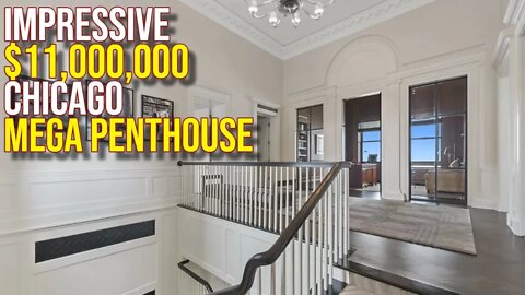 Viewing $11,000,000 Impressive Chicago Penthouse