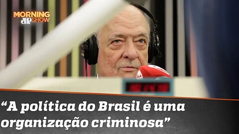 "O mundo político brasileiro é uma organização criminosa", diz J.R. Guzzo