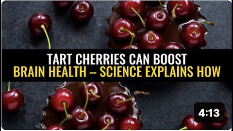 Tart cherries can boost brain health – science explains how
