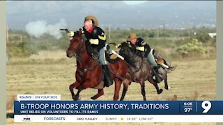 Fort Huachuca B Troop honors decades of traditions and history