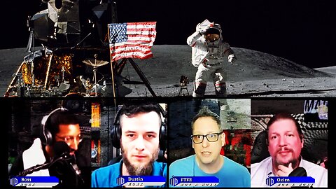 Moon Landing Debate: Dustin Nemos & Ross Perry of Real Offended vs FTFE & Ozien