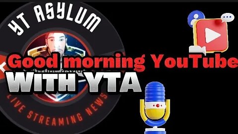 Live steaming news with YTA #youtubeasylum #yta #youtube #livestreaming #youtubers