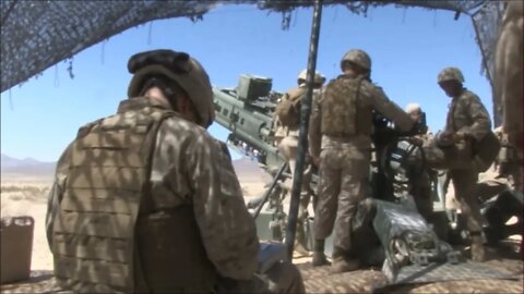 U.S. Marines conduct fire missions with the M777 A2 Lightweight Howitzer during ITX 4-14