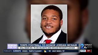Terps players to honor Jordan McNair
