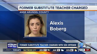 Former substitute teacher charged with sex offense against minor