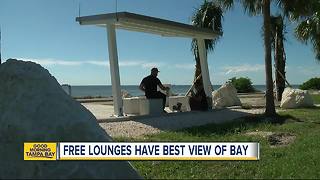 New free 'lounges' on the Courtney Campbell Trail offer the best views of Tampa Bay