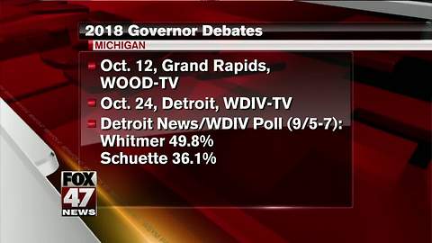 Schuette accepts invitations to debate Whitmer