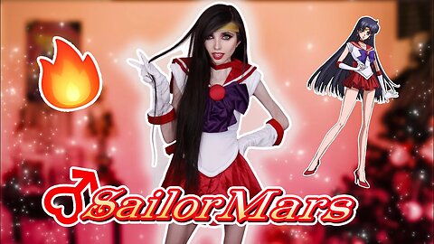 Sailor Mars Cosplay Transformation!