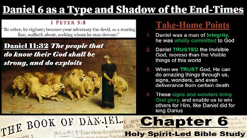 The Book of Daniel - Chapter 6