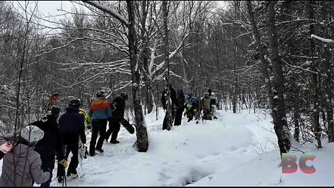 23 skiers and snowboarders rescued from Vermont backcountry after getting lost
