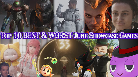 Top 10 BEST and WORST Games from the June Summer Showcases! #SummerGamesFest #NintendoDirect #Xbox