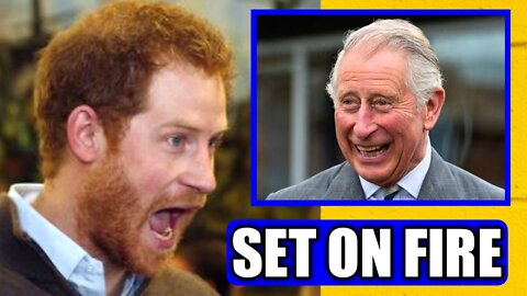 $20M GOES UP IN SMOKE! Charles TOTALLY DESTROYS Haz Memoir After He Threatens To BLACKMAIL Monarchy