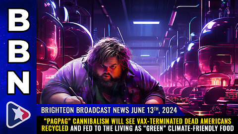 BBN, June 13, 2024 – “Pagpag” cannibalism will see vax-terminated dead Americans recycled...