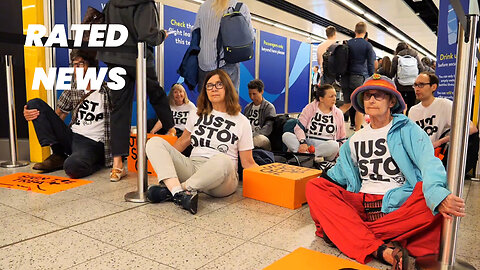 Just Stop Oil Protesters Block Gatwick Departure Gates, Disrupting Holidaymakers