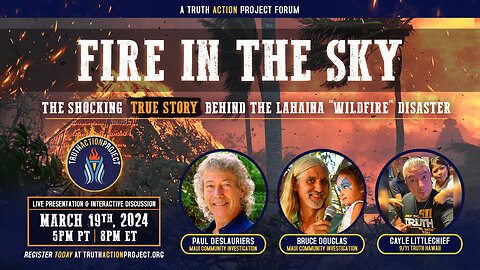 TAP Forum: Fire In The Sky - March 19, 2024