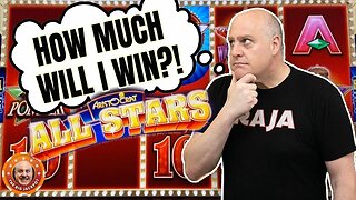 🤩$1,500 SLOT PLAY! 🤩How Much Will I Win on Aristocrat All Stars 2? (NEVER SEEN) 🎰. | Raja Slots