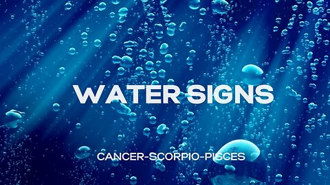 #watersigns #weeklymessages #cancer #pisces #scorpio