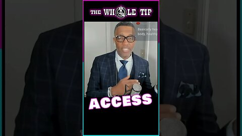 ACCESS - Kevin Samuels - the Whole Tip #shorts #short #shortvideo #subscribe #shortsvideo #status