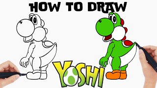 How to Draw YOSHI!