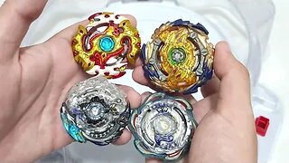 COMPREI um LOTE de BEYS USADOS | Beyblade Burst | Analisando um Lote de Beyblades God e GT