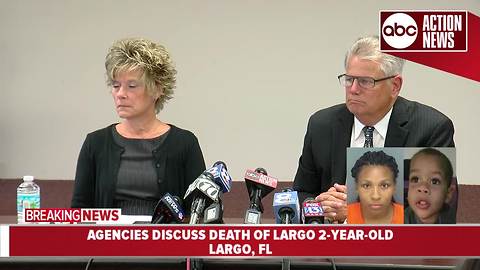 Agencies discuss death of Largo 2-year-old