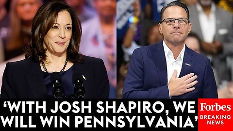 Kamala Harris Praises Gov. Josh Shapiro After Selecting Gov. Tim Walz As Her Running Mate