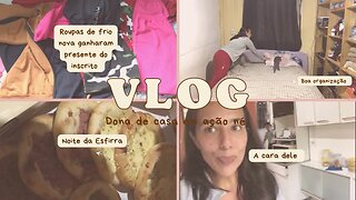 Chegou as roupas que comprei- Noite da Esfirra- Vlog do dia todo