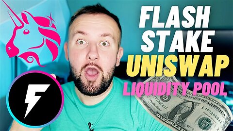 How To Provide Liquidity For FlashStake On UniSwap - GREAT APY