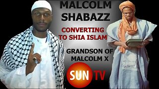 Malcolm Shabazz Converted to Shia Islam Interview (Malcolm Latif El-Shabazz) Grandson of Malcolm X