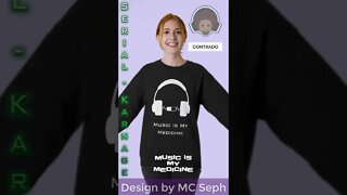 Music is my Medicine Sweatshirts by MC Seph