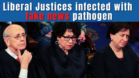Liberal Justices Infected with Fake News Pathogen